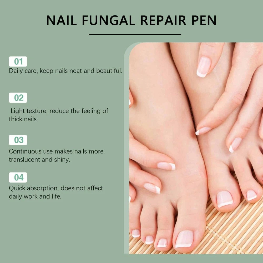 The Anti-Fungus Nail Pen™ - Kills Finger & Toe-Nail Fungus, Infection & Odour Fast. Restores Healthy, Clean Nails