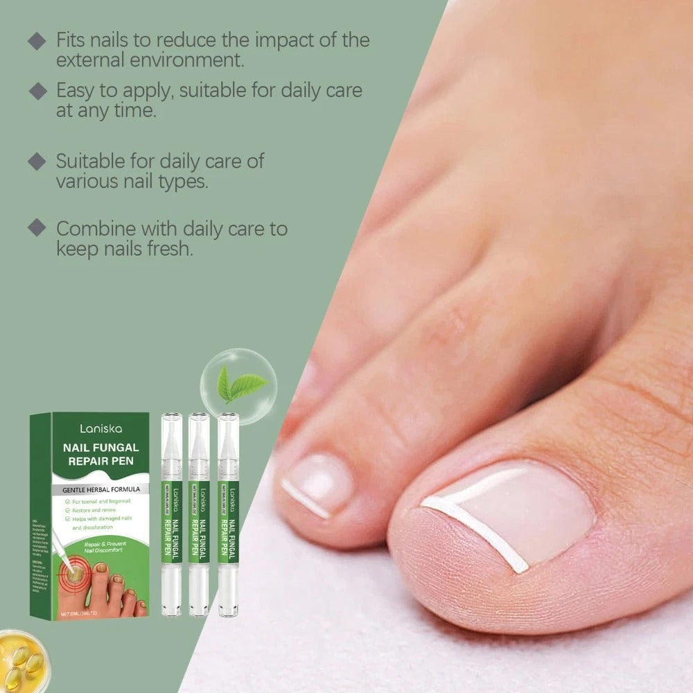 The Anti-Fungus Nail Pen™ - Kills Finger & Toe-Nail Fungus, Infection & Odour Fast. Restores Healthy, Clean Nails
